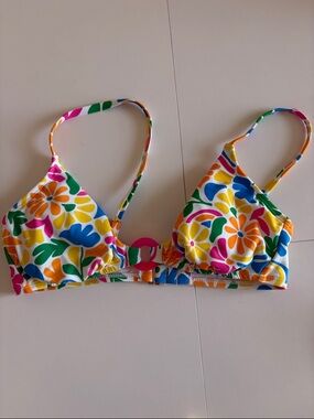wild fable Multicolor Floral Bikini Top